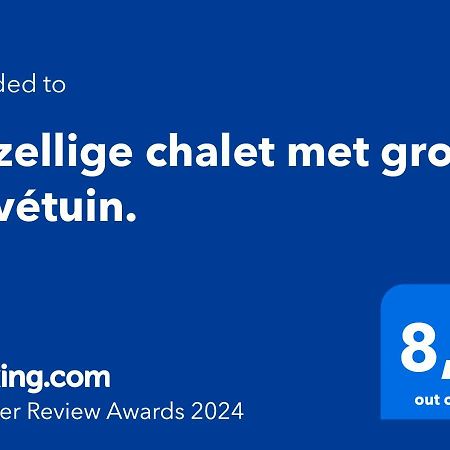 Gezellige Chalet Met Grote Privetuin. Dronrijp Luaran gambar